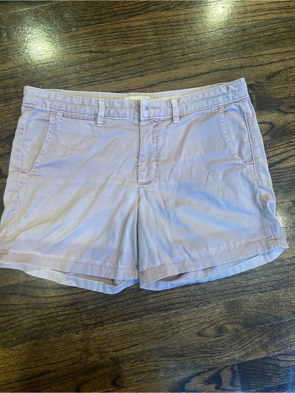Women’s Light Pink Chino Bermuda Shorts- By Anthropologie